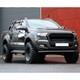 6pcs Black Wide Wheel Arches Fender Flares Body Kit For 2016-2018 Ford Ranger T7
