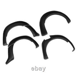 6Pcs Black Wide Wheel Arches Fender Flares Body Kit For Ford Ranger T6 2012-2015