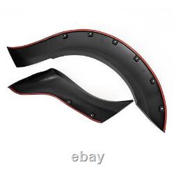 6Pcs Black Wide Wheel Arches Fender Flares Body Kit For Ford Ranger T7 16-18 UK