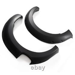 6Pcs Black Wide Wheel Arches Fender Flares Body Kit For Ford Ranger T8 2019-2022