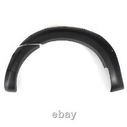 6Pcs Black Wide Wheel Arches Fender Flares Body Kit For Ford Ranger T8 2019-2022