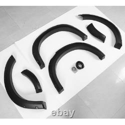 6Pcs Black Wide Wheel Arches Fender Flares Body Kit For Ford Ranger T9 2023-2024