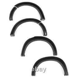 6Pcs Black Wide Wheel Arches Fender Flares Body Kit For Ford Ranger T9 2023-2024