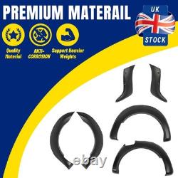6Pcs Wide Arch Kit Fender Flares Wheel Arches For Ford Ford Ranger T7 2015-18 UK