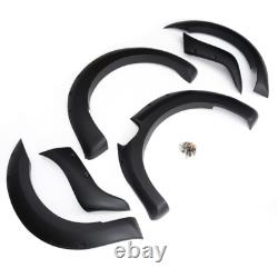 6Pcs Wide Wheel Arches Fender Flares BodyKit Body Trim For Ford Ranger T7 16-18