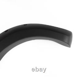 6Pcs Wide Wheel Arches Fender Flares BodyKit Body Trim For Ford Ranger T7 16-18