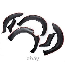 6X Wide Wheel Arches Fender Flares Body Kit Black For Ford Ranger T6 2012-15 UK