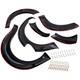 6pcs Wide Wheel Arches Fender Flares Kit For Nissan Navara D23 Np300 14-20