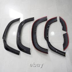 6pcs/set Wide Fender Wheel Arch Trim Kit Gloss Black For Defender 110 L663 2020+