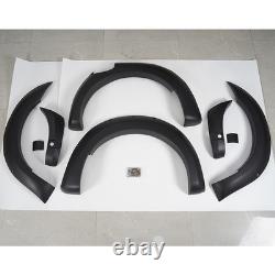 6x Black Wide Wheel Arches Fender Flares Body Kit For Ford Ranger T8 2019-2022