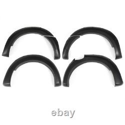 6x Black Wide Wheel Arches Fender Flares Body Kit For Ford Ranger T8 2019-2022