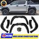 6x Wide Wheel Arches Fender Flares Body Kit Black For Toyota Hilux Revo 2015-19