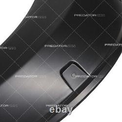 70mm BLACK WIDE BODY WHEEL ARCH EXTENSION FENDER FLARES FOR ISUZU D-MAX 12-20