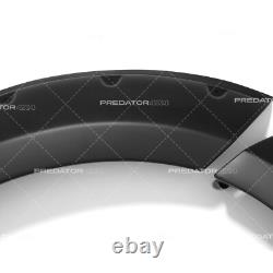 70mm Wide Wheel Arches Black Fender Flares For Nissan Navara D23 Np300 14+