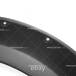 70mm Wide Wheel Arches Black Fender Flares For Nissan Navara D23 Np300 14+