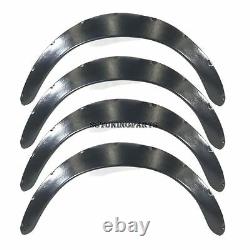 75mm Wide Universal Fender Flares Wheel Arch Extension Arches Trims JDM Set JDR