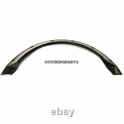 75mm Wide Universal Fender Flares Wheel Arch Extension Arches Trims JDM Set RUN