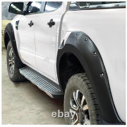 8. 6 Wide Wheel Arches Fender Flares Kit For Ford Ranger Wildtrak 2019-2022 T8