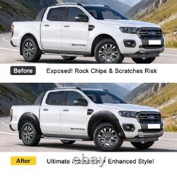 8. 6inch Wide Wheel Arches Fender Flares Kit For Ford Ranger 2019-2022 D/Cab