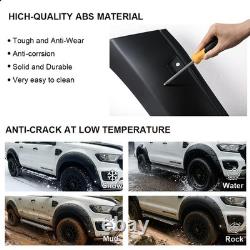 8. 6inch Wide Wheel Arches Fender Flares Kit For Ford Ranger 2019-2022 D/Cab