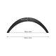 (80mm)4pcs Universal Flexible Car Fender Flares Extra Wide Body Kit Wheel Arches