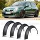 890mm 4.5 Fender Flares Extra Wide Body Kit Wheel Arches For Renault Clio Sport