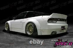 Aerokit D8 WIDE REAR WINGS FENDER ARCHES for NISSAN S13 200SX bodykit drift