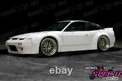 Aerokit D8 WIDE REAR WINGS FENDER ARCHES for NISSAN S13 200SX bodykit drift