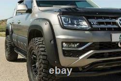 Amarok (2010-16) wide wheel arch kit matte black