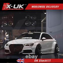 Audi A3 S3 8V 2012-2015 Wide body kit wheel arches + side skirts