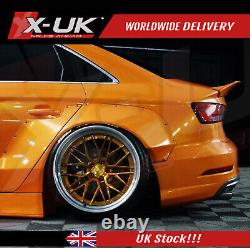 Audi A3 S3 8V 2012-2019 Wide body conversion wheel arches + side skirts