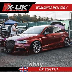 Audi A3 S3 8V 2012-2019 Wide body conversion wheel arches + side skirts