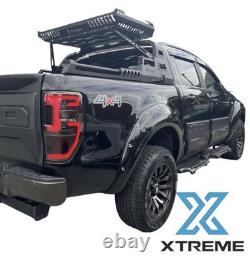 BEST FIT Ford Ranger Extra Wide Arch Kit Style Gloss Black T7 T8 2016 2022