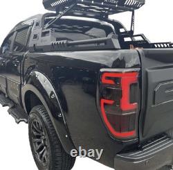 BEST FIT Ford Ranger Extra Wide Arch Kit Style Gloss Black T7 T8 2016 2022 BEST FIT Ford Ranger Extra Wide Arch Kit Style Gloss Black T7 T8 2016 2022