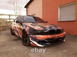 BMW 3 E46 Coupe Wide Body Fender Flares overfenders Drift Daily Body Kit 4 pcs