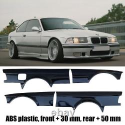 BMW E36 Coupe Overfender Kit 4 pcs ABS plastic Wide Fender Flares Wheel Arches