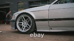 BMW E36 Coupe Overfender Kit 4 pcs ABS plastic Wide Fender Flares Wheel Arches