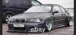 BMW E46 M3 2dr wide arch bodykit / arch extensions 318-M3 fibreglass not bodykit