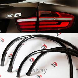 BMW X6 E71 fender flares extended wide WHEEL ARCHES 4 pcs 2008-2014