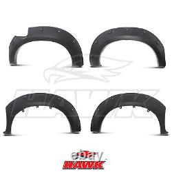 Black Fender Flare Kit Wide Body Wheel Arch For Toyota Hilux Vigo 05-12