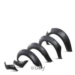 Black Fender Flare Wheel Wide Arches Kit Styling Set For Ford Ranger T8 2019+