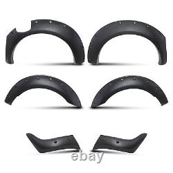 Black Fender Flare Wheel Wide Arches Kit Styling Set For Ford Ranger T8 2019+