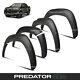 Black Fender Flares Wide Wheel Arches Body Kit For Toyota Hilux Facelift 2021+