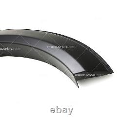 Black Fender Flares Wide Wheel Arches Kit For New Ford Ranger T9 Tremor 2023+