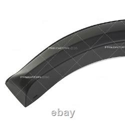 Black Fender Flares Wide Wheel Arches Kit For New Ford Ranger T9 Tremor 2023+