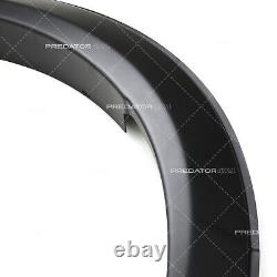 Black Fender Flares Wide Wheel Arches Kit For New Ford Ranger T9 Tremor 2023+