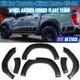 Black For 14-20 Nissan Navara D23 Np300 Wide Wheel Arches Fender Flares Body Kit
