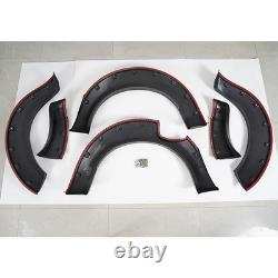 Black For 14-20 Nissan Navara D23 Np300 Wide Wheel Arches Fender Flares Body Kit