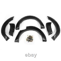 Black For 14-20 Nissan Navara D23 Np300 Wide Wheel Arches Fender Flares Body Kit