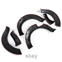 Black For 14-20 Nissan Navara D23 Np300 Wide Wheel Arches Fender Flares Body Kit